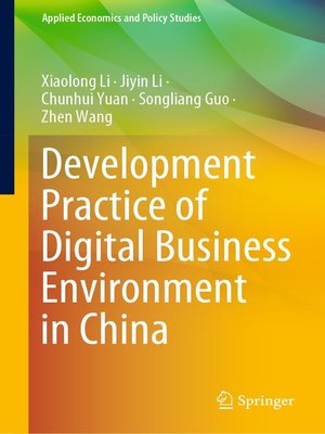 cover image of Development Practice of Digital Business Environment in China